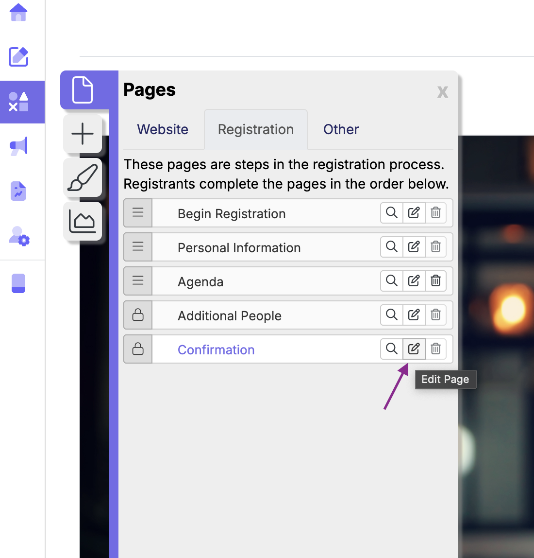 Adding the Gleanin share tool to your confirmation page