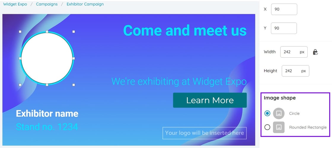 Widget expo